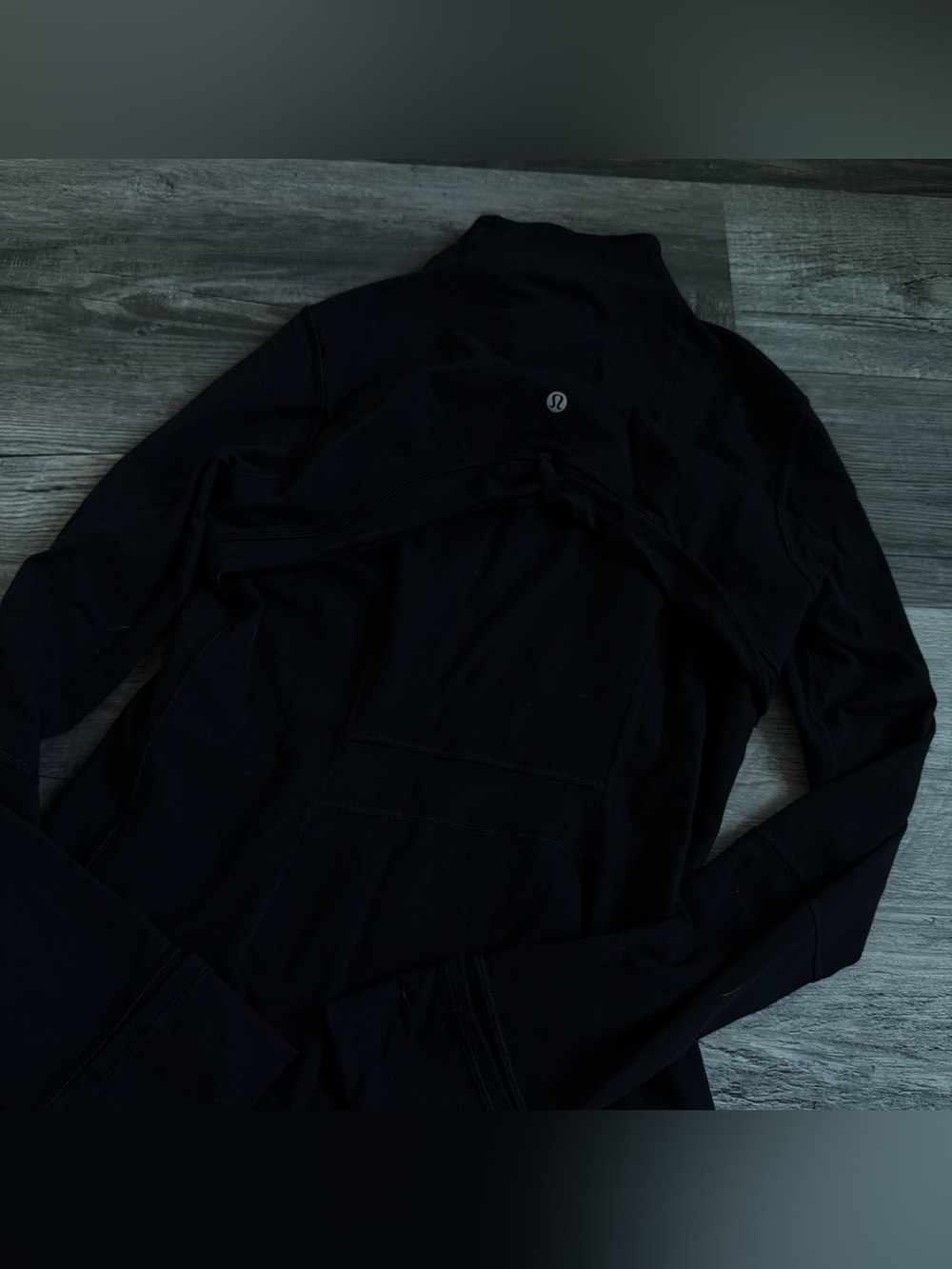 Lululemon black zip up define jacket - Picture 2 of 3
